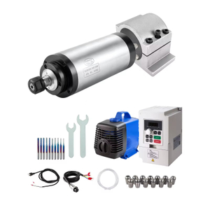 Zhong Hua Jiang E20 3KW 220V / 380v quietam aqua refrigeratum cnc fusum motricium cum VFD Kit ad CNC Roercer engraving apparatus