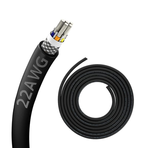 Zhong Hua Jiang 22awg 22/5 CNC Draad UL2464 22 Gauge 5 Kernkabel Elektriese afgeskermde kettingdraad vir CNC Router Machine