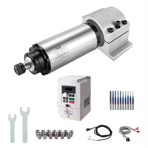 Zhong Hua Jiang ER20 3KW 4 -lager 220V/380V Luftkyld CNC -spindelmotor med VFD -kit för CNC Router Graveringsmaskin