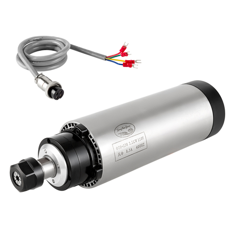 2.2kw hava soyudulmuş mili cnc motiv motor