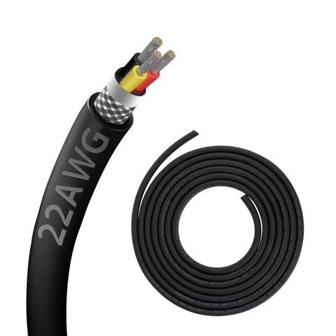 Zhong Hua jiang UL2464 22AWG 22/3 3 CORE CABLER TABLER TIRCE WIREED ECHIDED WIRE для CNC Router Machin